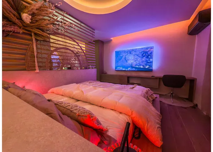 Blossom Suite-Hyper Centre Jacuzzi Balcon Clim